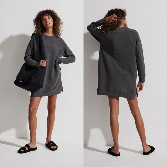 NWT Varley Albret Lounge Sweater Tunic Dress - Picture 3 of 15